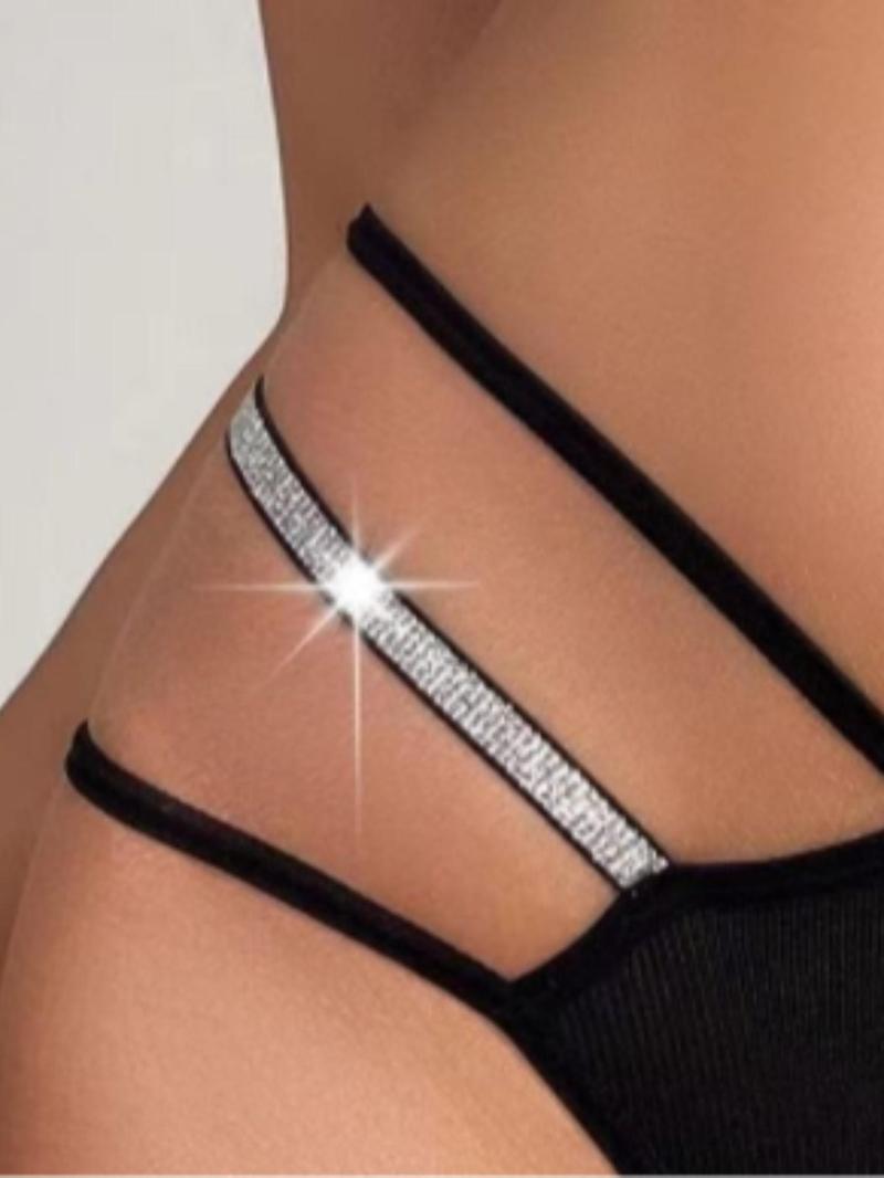 Product Introduction of Women's Cut Out Thong, Sexy Comfy Breathable Panty for Daily Wear, Ladies Underwear for All Seasons 3
