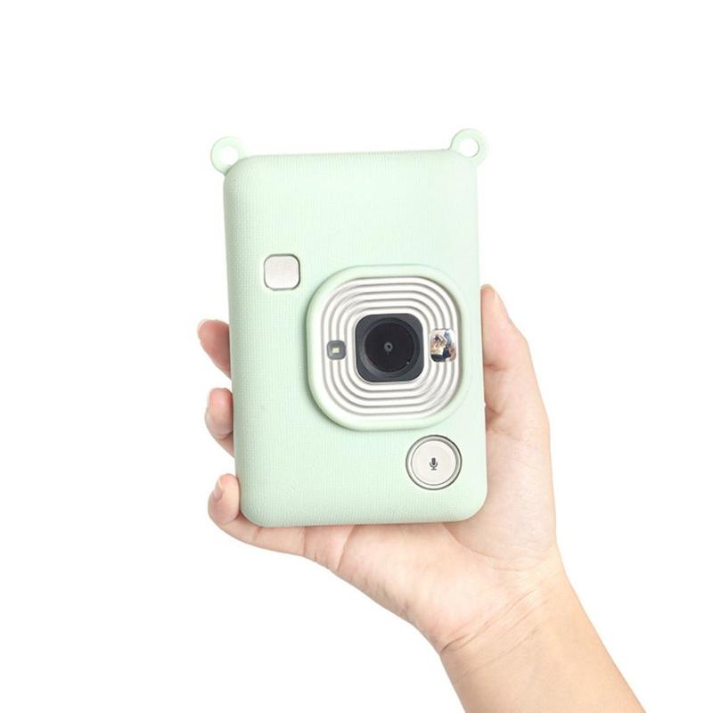 Vỏ máy ảnh Tức Thì silicon, Chống Mài Mòn, Màu Trơn Phụ kiện máy ảnh, Chống sốc, Vỏ bảo vệ mềm, cho Fujifilm Instax Mini Liplay, Năm 2024 2
