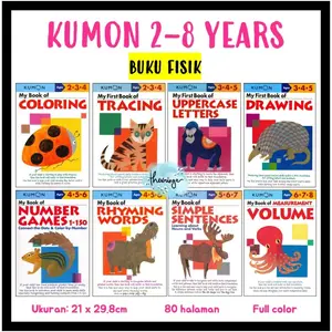 Kumon Ages 2-8 Years Basic Skills Series