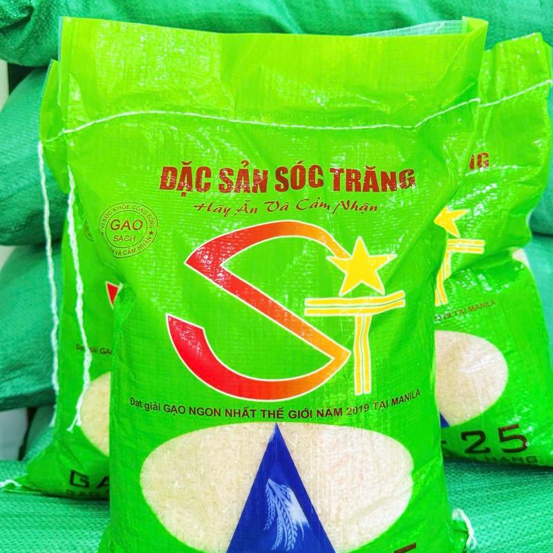 [HÀNG LOẠI 2] GẠO ST25 RUỘNG TRUYỀN THỐNG TÚI 5KG( GẠO XAY MỘC , DẺO VỪA , THƠM NHẸ , MỀM CƠM ) [K1] 0