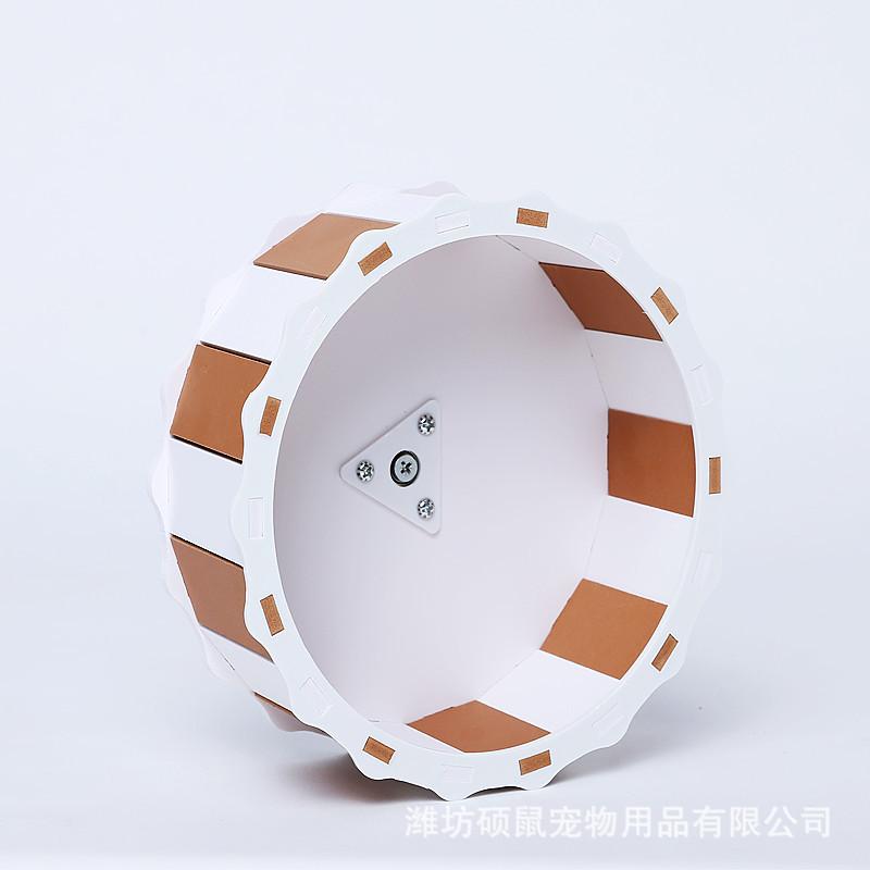 Product Introduction of Hamster Running Wheel Mute Running Wheel Djungarian Hamster Running Wheel Hamster Supplies Toy Steel Shaft Running Wheel Exercise Treadmill 1