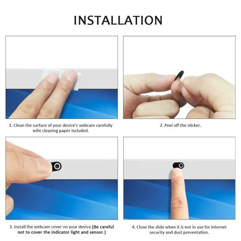 Combo 2 miếng dán che camera các thiết bị điện thoại, máy tính, laptop..... 7