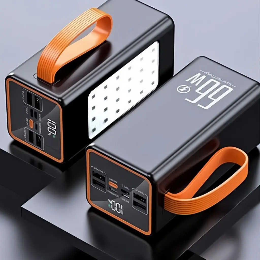 Pin Sạc Dự Phòng Siêu Dung Lượng 50.000MAH [ BH 6 Tháng ] - Sạc Nhanh 22.5W- Tích Hợp 20 Đèn Led Siêu Sáng - Sạc Nhanh Cho Tất Cả Các Dòng Điện Thoại