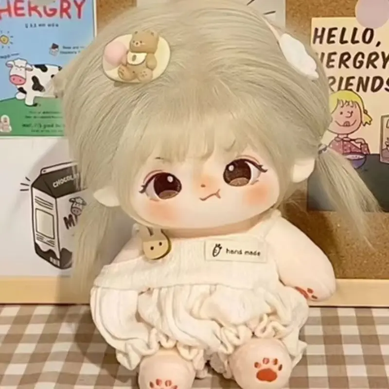 Đồ Chơi Nhồi Bông Trang Phục Búp Bê, Chất Liệu Cotton, 20Cm, Thích Hợp Cho Bé Gái, Còn Hàng, Phiên Bản Q, Quà Tặng Nhồi Bông, Hoàn Hảo Cho Bạn Gái, Năm Phát Hành: 2024 4