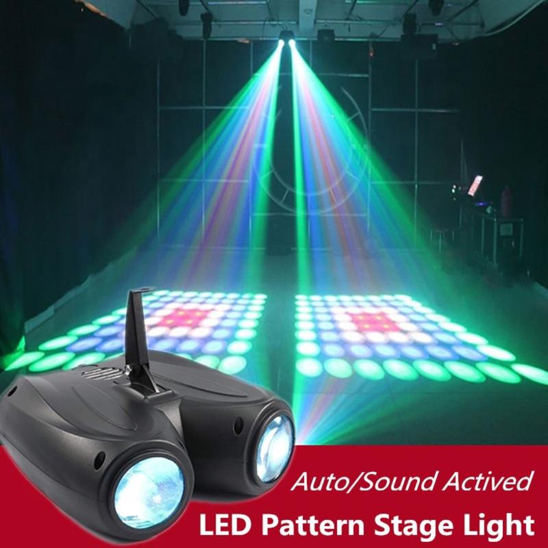 Lampu Laser Spotlight Pesta Disko Tata Cahaya Panggung dengan Sensor Suara RGB Light 10-20W 2