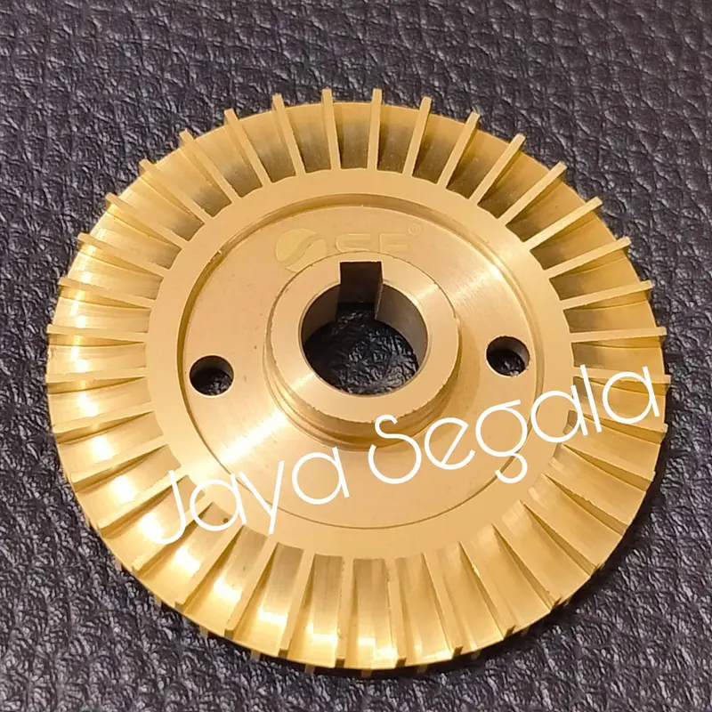 Impeller Kuningan kipas pompa DB 125 / dab125 ST-100 national As 12mm 0
