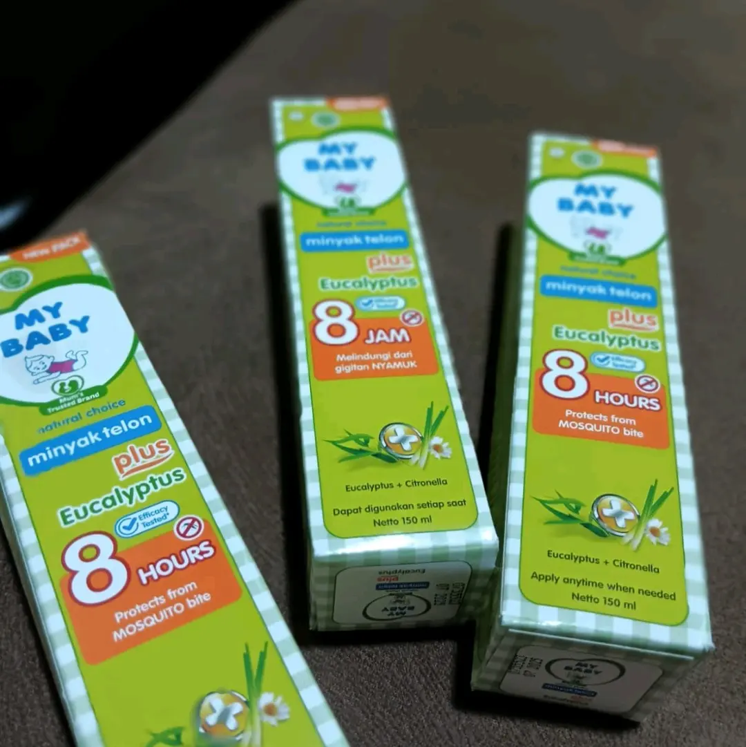 my baby minyak telon  150ml eucalyptus