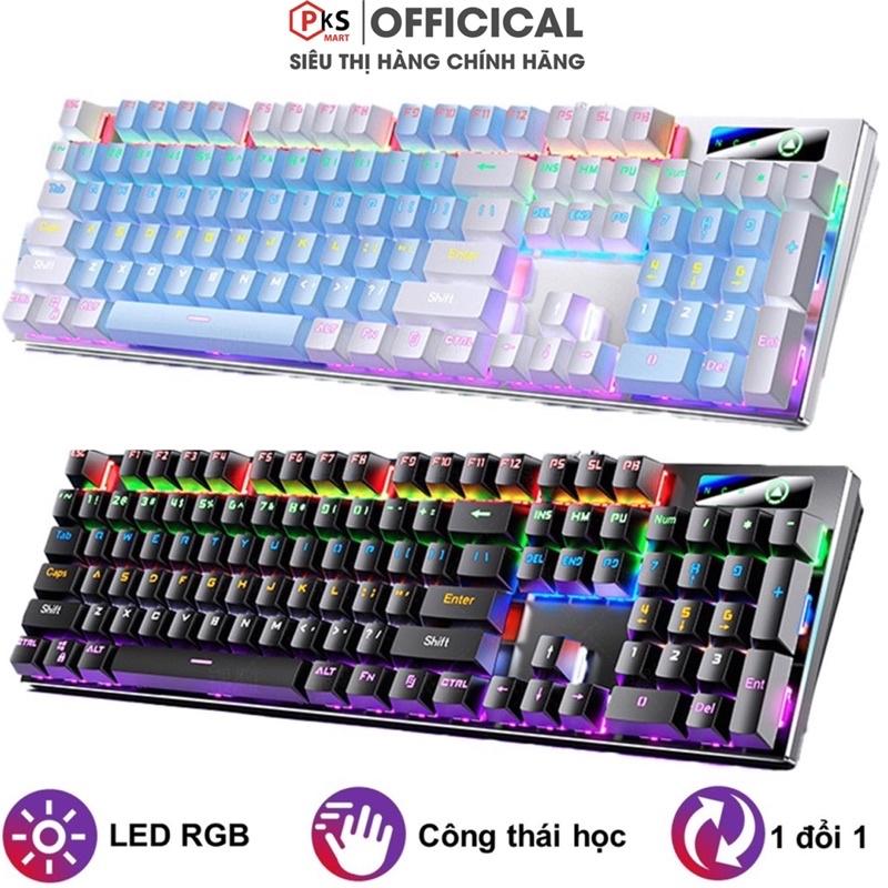 Bàn Phím Cơ Có Dây Gaming YINOIAO ZK3 87 Và 104 Nút LED Nhiều Hiệu Ứng Ánh Sáng Cao Cấp Sử Dụng Cho Máy Tính PC Laptop ( BLACK SWITCH LÀ PHIÊN BẢN GIẢM ÂM THANH CỦA BLUE SWITCH )