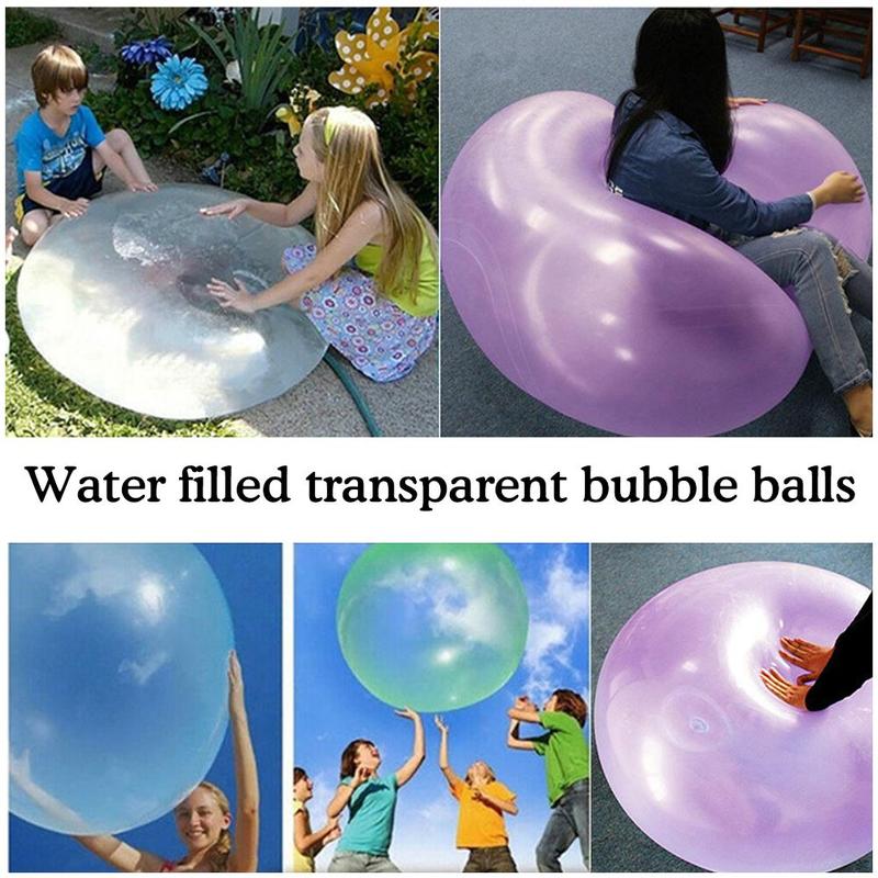 Product Introduction of Blow Up Round Ball Bubble Ball Water Filled Transparent Ball Bubble Big Ball Light TPR Pat M8O3 31