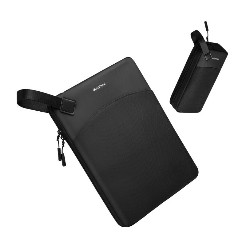 Túi Chống Sốc Macbook Kèm Túi Phụ Kiện Innostyle GuardianTech GT-C21 Air/Pro M1/M2/ M3 14/15/16 inch Bag Nhung