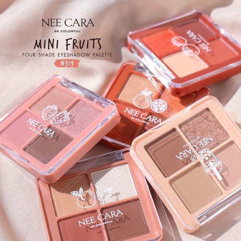 Bảng Màu Mắt 4 Ô Nee Cara Mini Fruit 8 Lựa Chọn Màu Hot Trend N319 3