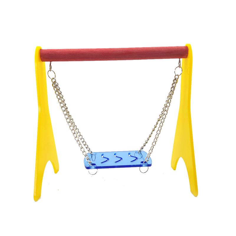 Pet Swing Rat Hammock Bite 18.5*10*18.5cm Yellow 0