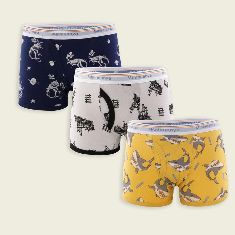 Product Introduction of Boys' Underwear Children's Boxer Shorts Cartoon Baby 9