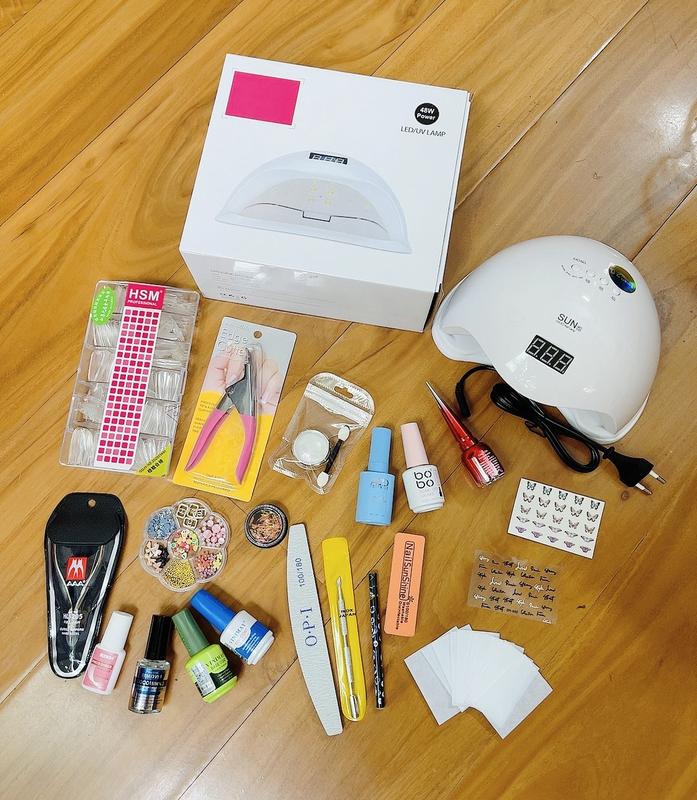 Combo nail làm tại nhà cho người mới học Nail