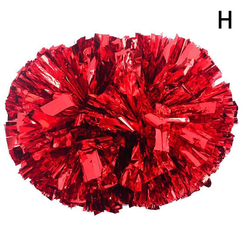 Product Introduction of Handle Style Cheerleader Pom Poms Metallic Streamer Sport Match Vocal Dance Party Concert Decorator Props Club Supply 38