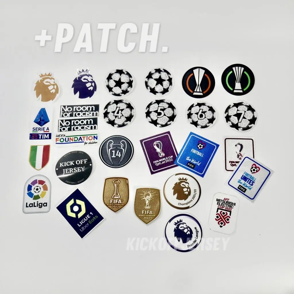 TAMBAHAN PASANG PATCH DI JERSEY