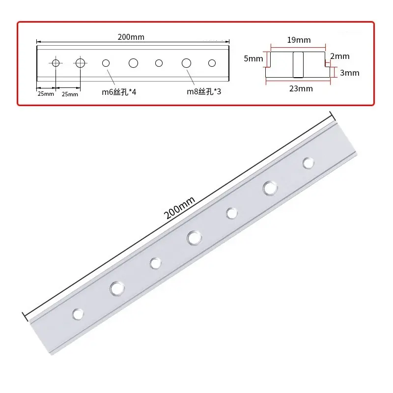 Thanh trượt nhôm chế bàn cưa chất liệu cao cấp -Nguyễn Đức Linh 3012 1