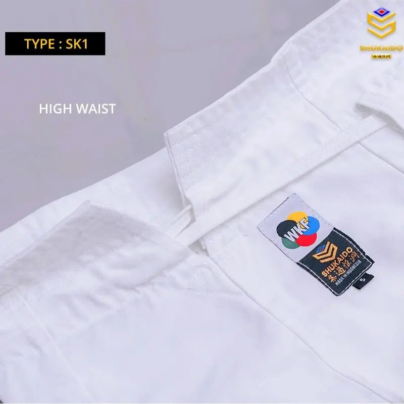 SHUKAIDO BAJU KATA BAHAN COTTON DAN POLIESTER UNTUK KARATE SPORT WKF 3