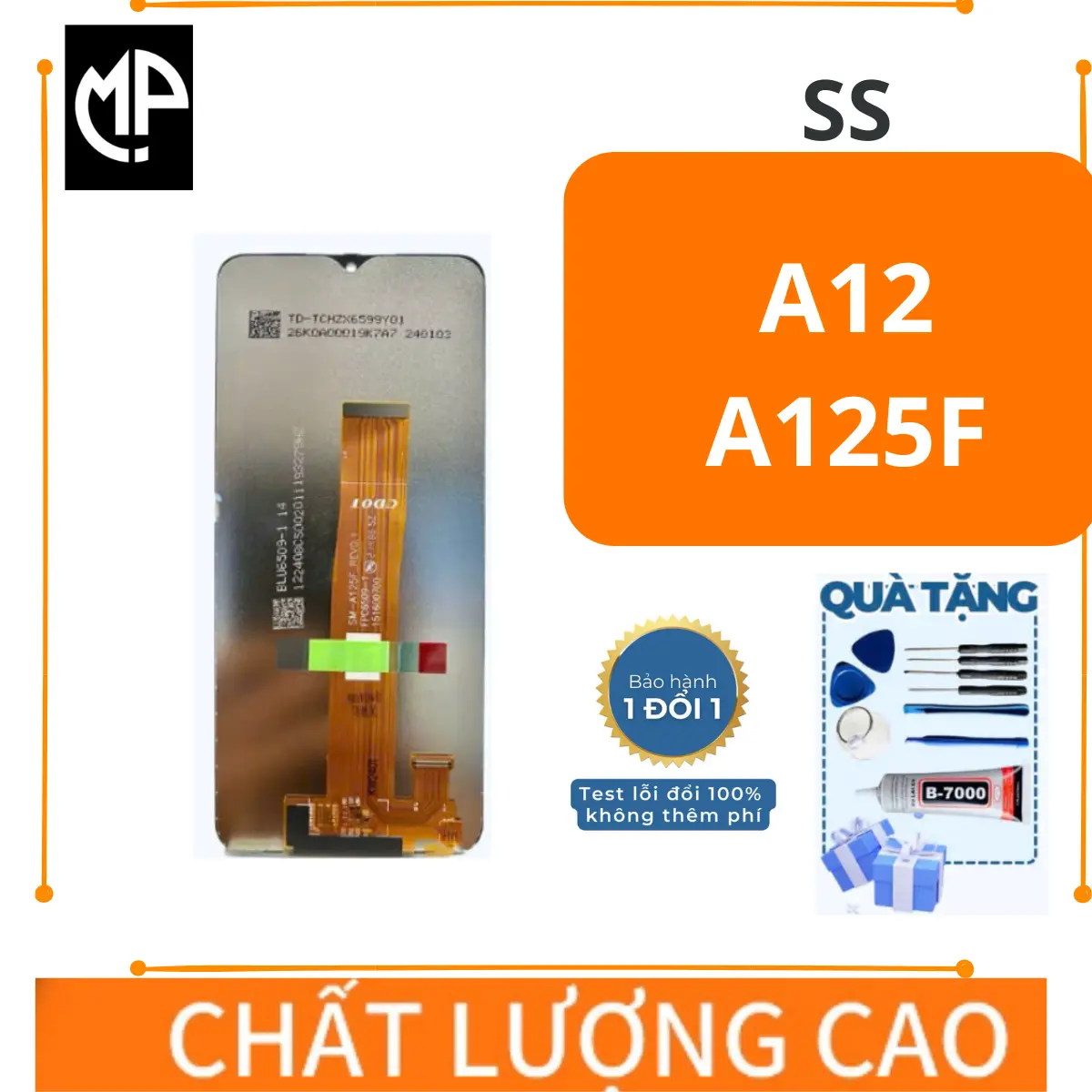 Màn Hình SS A12/ A127F/ A125F/ M127F (Tặng kèm bộ sửa và keo)