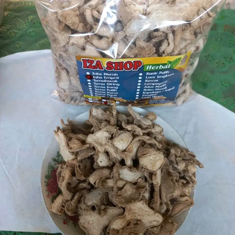 Jahe Emprit iris kering 500gr Pedas 1