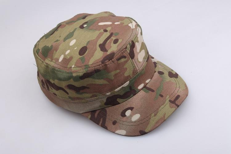 Product Introduction of Outdoor Hiking Mountaineering Camping Jungle Combat Disguise Sun Protection Breathable Hat Camouflage Hat Military Enthusiast Flat Cap American Style Camouflage Training Hat Small Soldier Hat Octagonal Hat 2