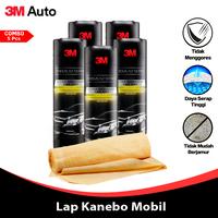 Gambar 3M Auto Lap Chamois Pengering Kendaraan COMBO 5 Pcs 42 x 31.5 CM Premium Series Kanebo Car Cleaning Motor CMB05-3M-1053 air dari OTOmobil Kota Administrasi Jakarta Barat 1 Tokopedia