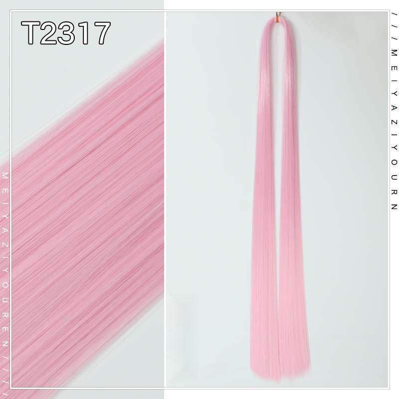 Product Introduction of Sợi Tóc Tổng Hợp, Nhiều Màu, Dài 120cm, Sợi Tóc Nhiều Màu, Tóc Nối, Sợi Tóc Sợi Chịu Nhiệt Độ Cao, Thích Hợp Cho Cosplay Và Tóc Giả Cho Bé Gái, Tóc Đầy Màu Sắc, Bán Lẻ 5