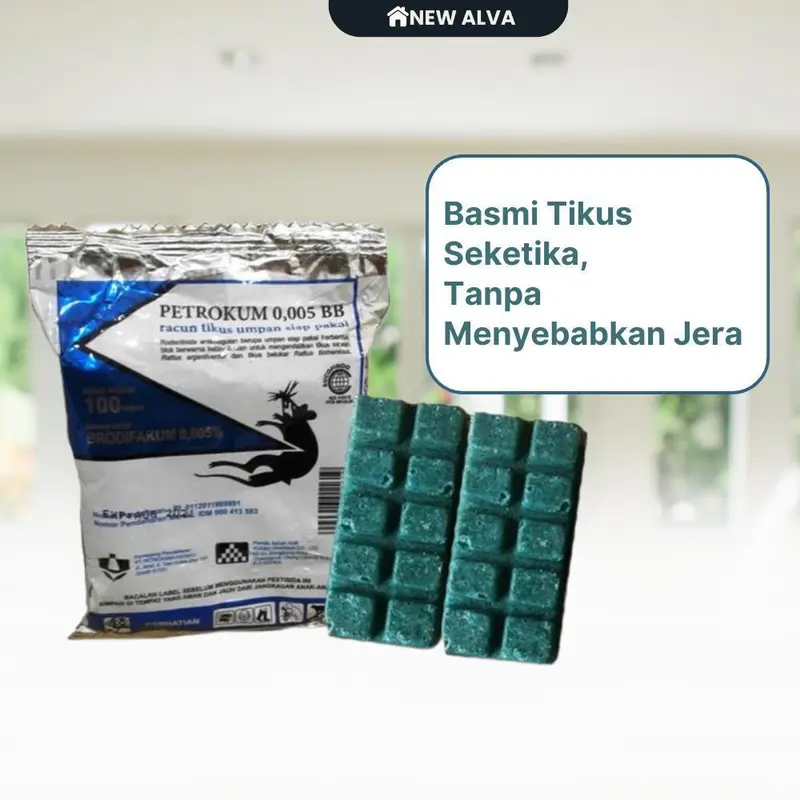 Gratis Ongkir Racun Tikus Petrokum Mati Kering Tidak Berbau 1
