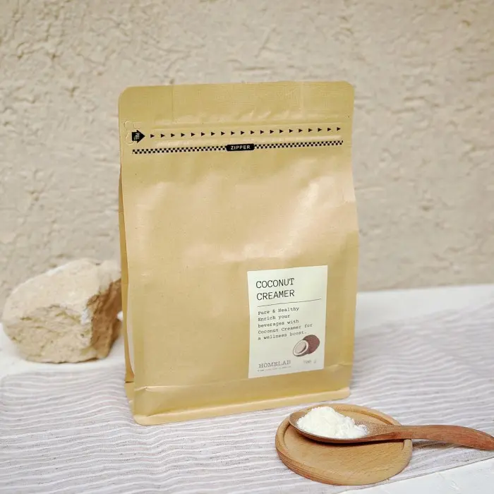 Homelab Coconut Creamer Organik - Bubuk Krimer Dari Kelapa 700g (Lactose Free) 0