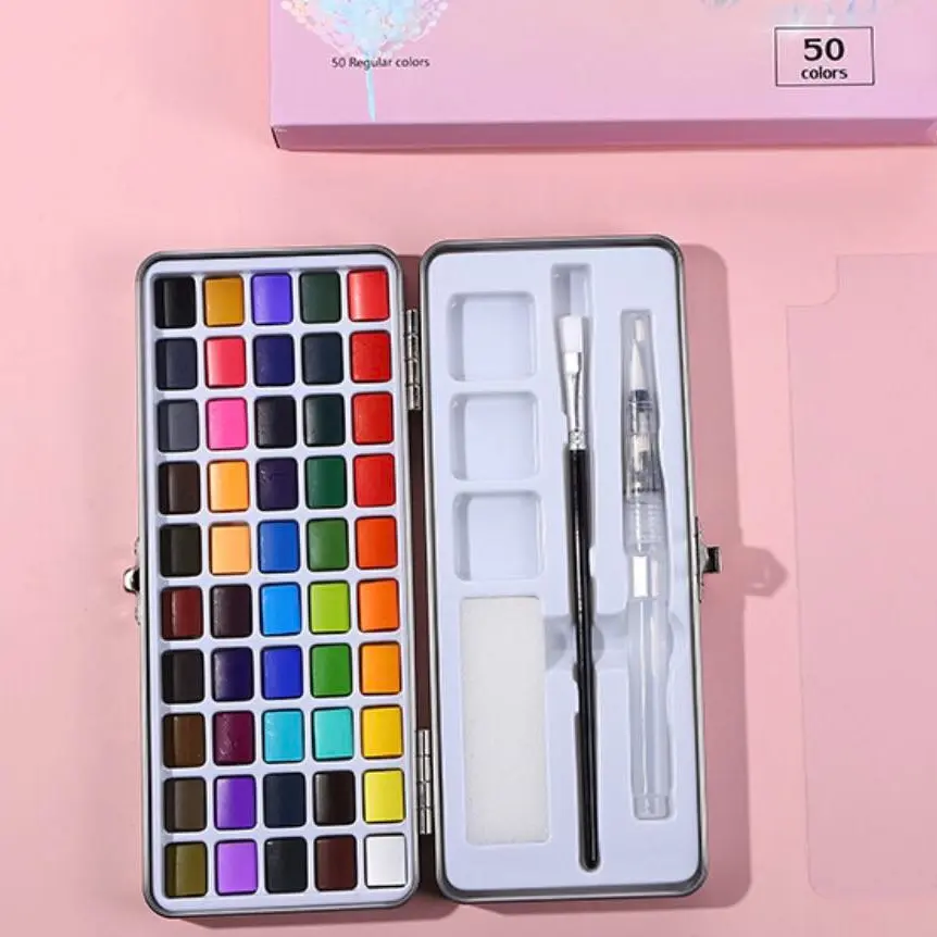 Set màu nước chuẩn loại 1 50 màu