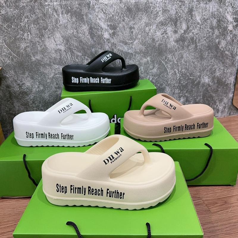    1   Dép kẹp nhẹ nâng đế  cao 7cm êm chân và bền ạ DéP Nữ  Shoes - Hỗ Trợ Đổi Size ! 