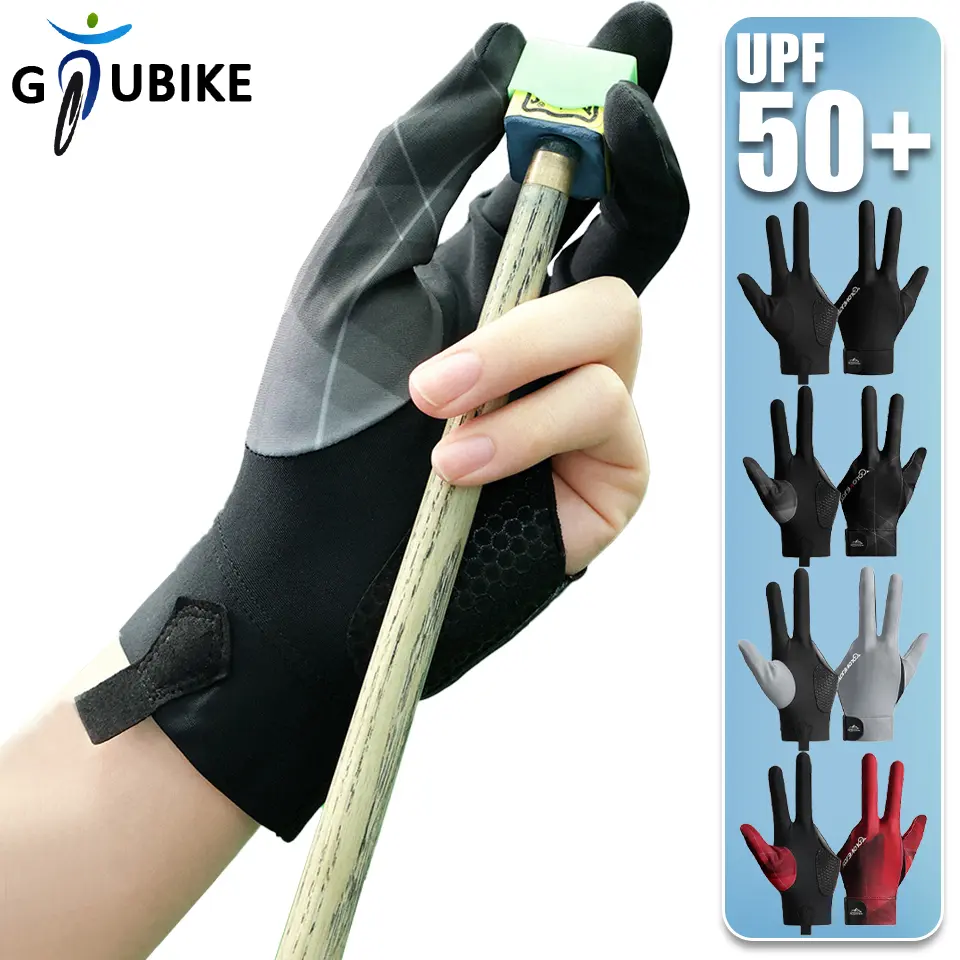 Găng Tay Nửa Ngón Bida, GTUBIKE, 1 Mảnh, Thời Trang Thể Thao, Thoáng Khí, Chống Trượt, Chống Mài Mòn, Chuyên Nghiệp, Thích Hợp Cho Tay Trái / Phải Sport Đeo Tay Nam