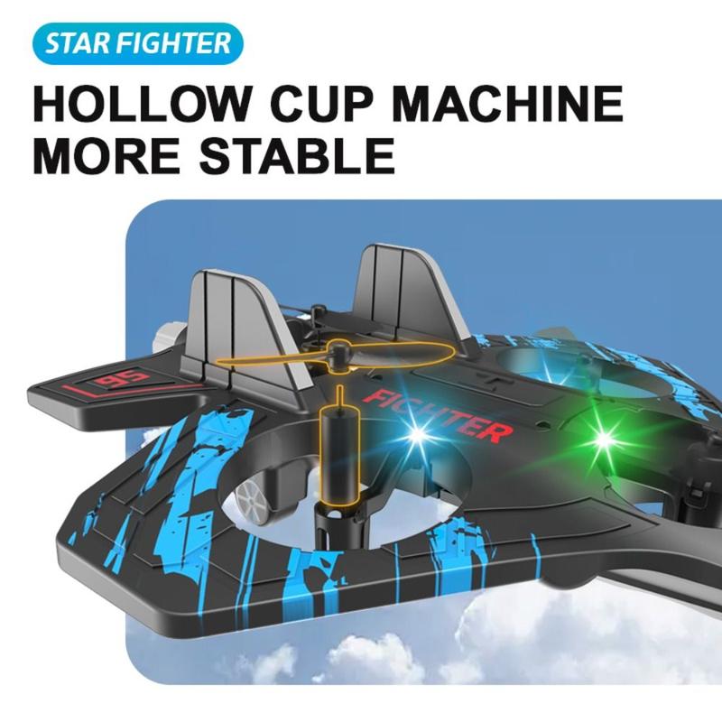 New 2.4GHz Foam Remote Control Plane Stunt Roll Gravity Sensing Foam RC Airplanes Waterproof Crash Resistance Drone Plane Toy 5