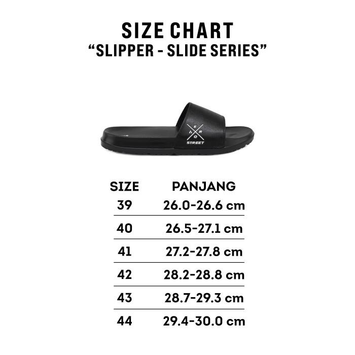 Aerostreet 39-44 Romeo Hitam Hitam - Sandal Selop Slip On B1AAA 2