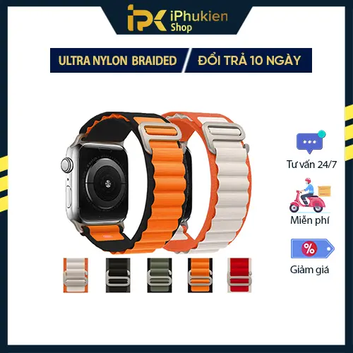 Dây đeo vải  Ultra Nylon Braided cho AW full Series