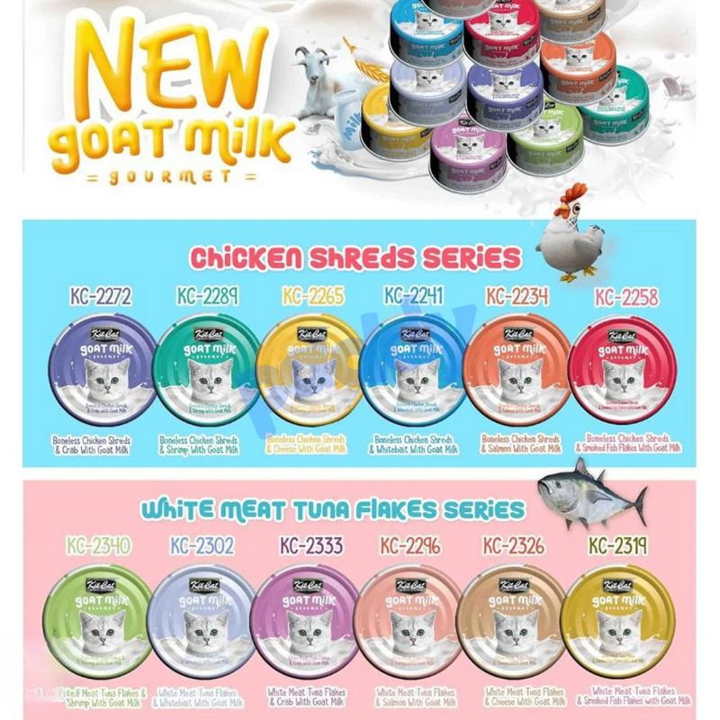 Product Introduction of Pate Mèo Kit Cat Sữa Dê Bổ Sung Canxi (Lon 85g) 13