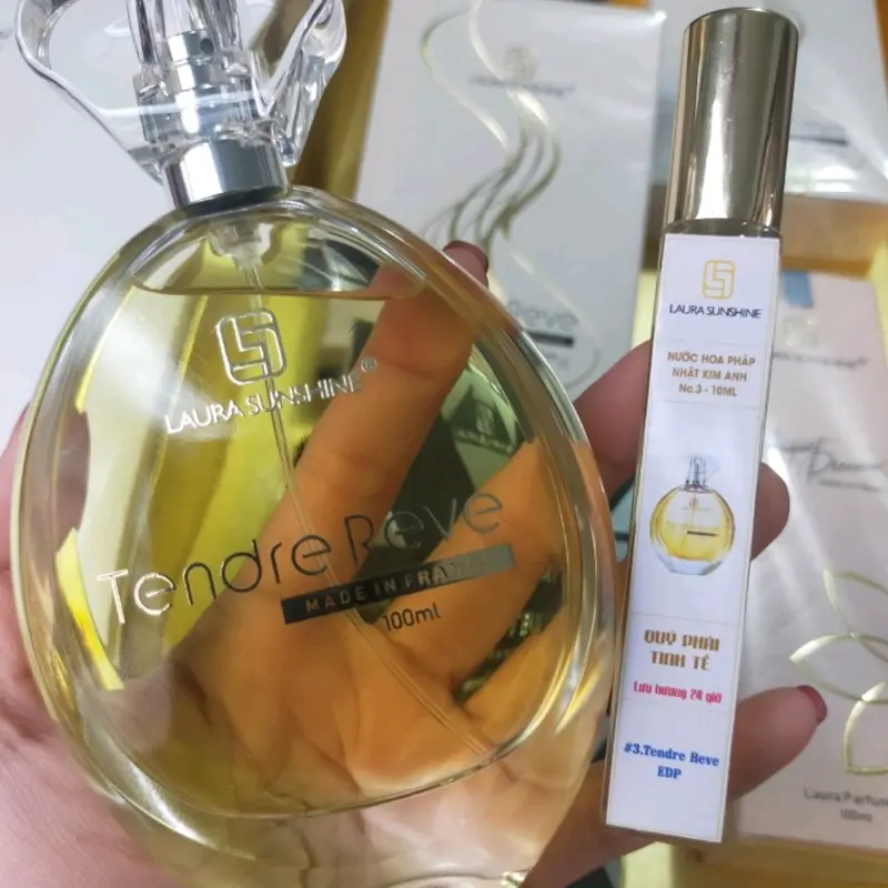 Mẫu thử 10ml nước hoa nữ No1  Laura Paris Xịt Thơm Perfume Women Cosmetic 3