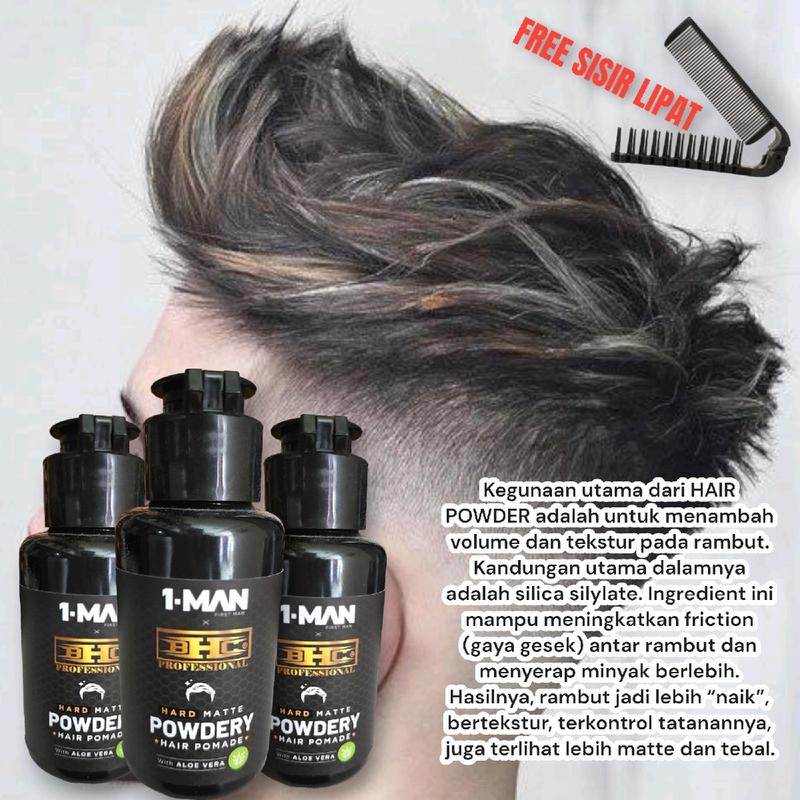 Fowder Rambut BHC Hair Powder Styling Rambut Pria Wanita / Bedak Penata Rambut - Shop ...