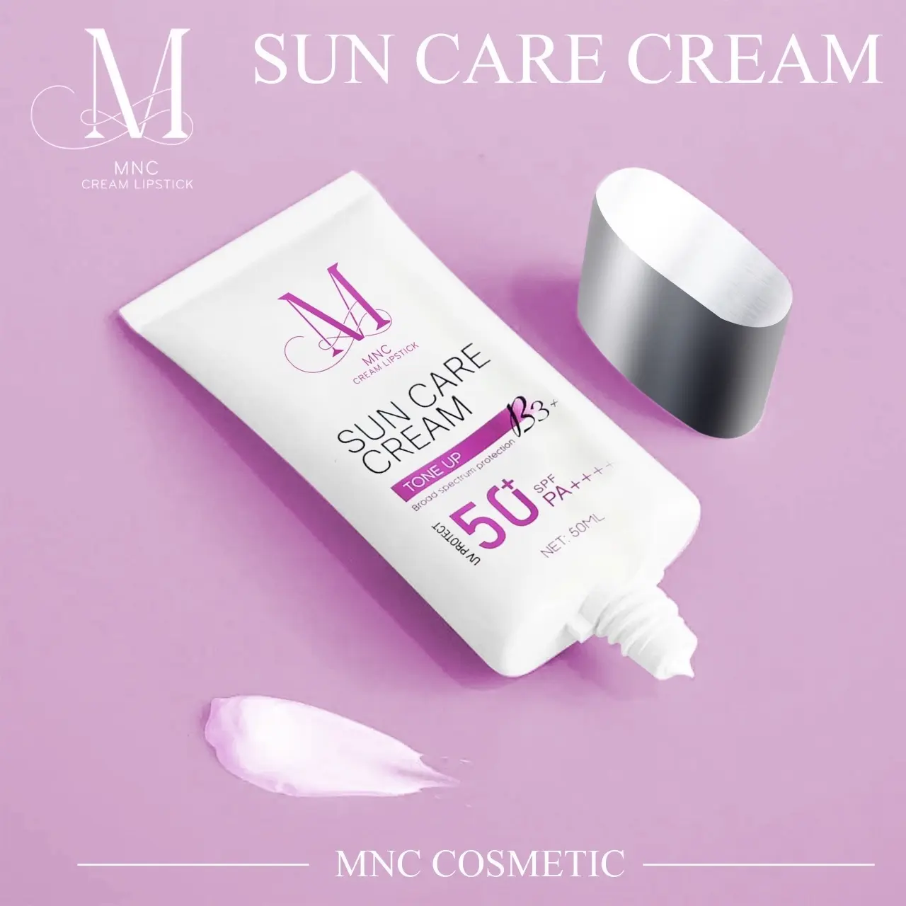 Kem chống nắng Lá Phỉ kiềm dầu SPF 50 Tất cả các loại da Kem dưỡng da