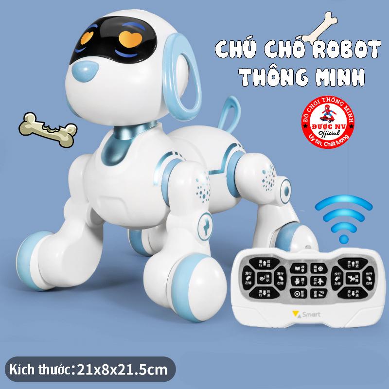 Robot Chó Thông Minh Điều Khiển Từ Xa Cho Bé Cảm Ứng Tay Nhiều Hành Động Ngộ Nghĩnh Đồ Chơi