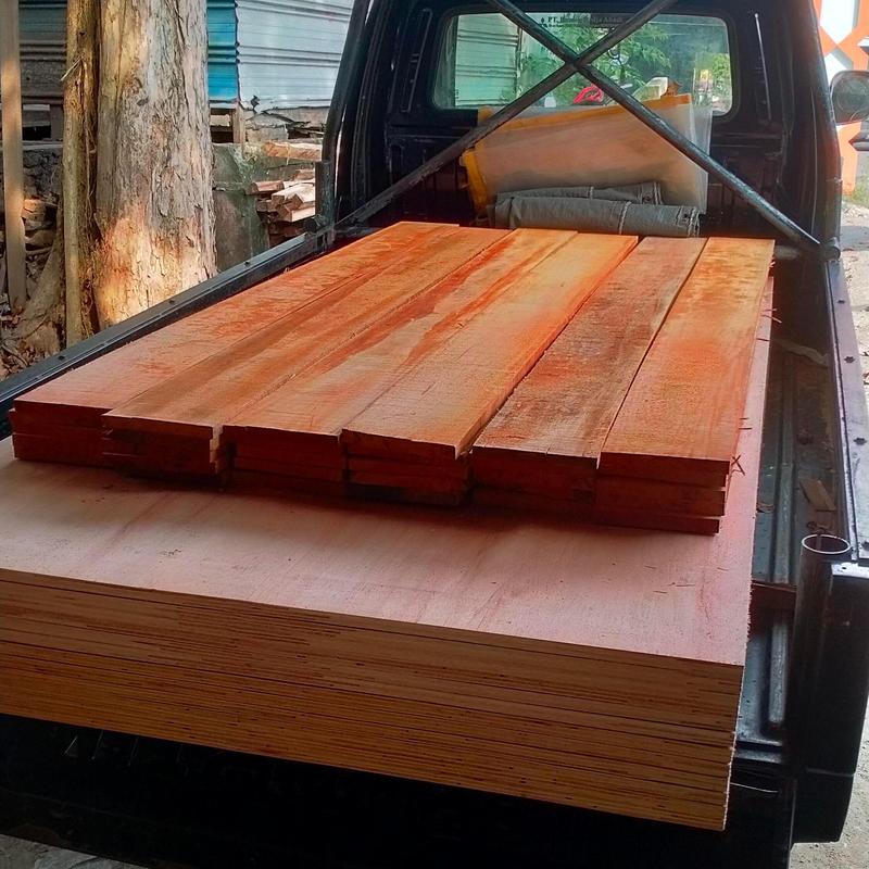 Triplek 4mm potongan ukuran  80x120   semi meranti  Kayu 8