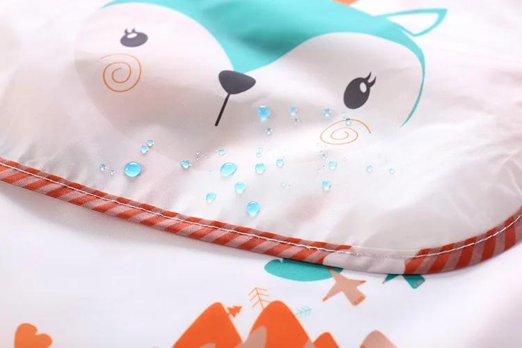 Product Introduction of 1pcs Baby Long Sleeve Scarf Waterproof Toddler Art Smock Feeding Bib Apron Pocket Infant Boys Girls Burp Cloth 1