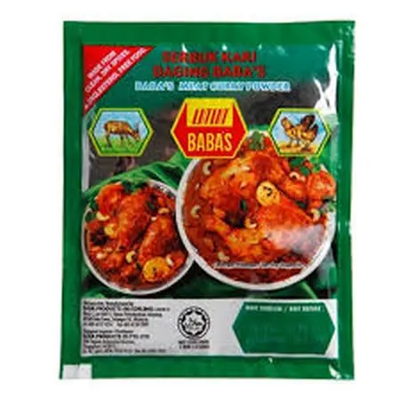 Bumbu Kari / Babas Meat Curry Powder 250 Gram Organik Alami expired terbaru 0