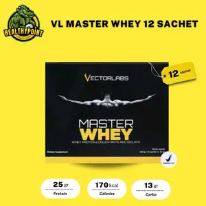 Vectorlabs master whey sachet isolate protein whey blend