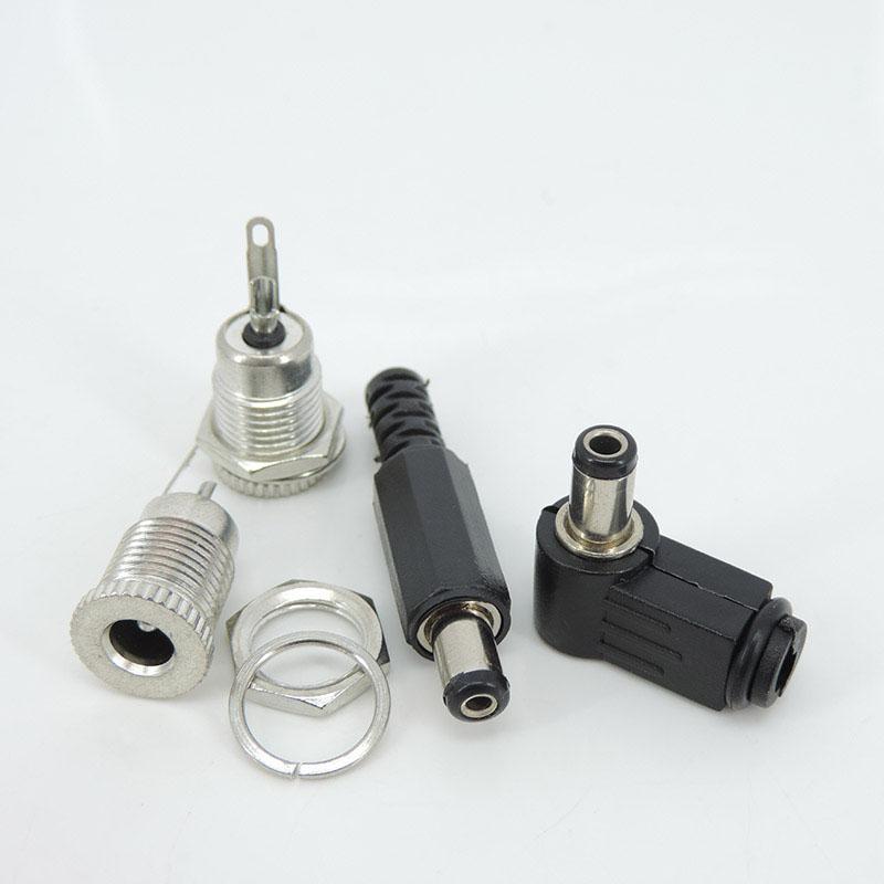 Product Introduction of Giắc cắm nguồn DC, Nam và Nữ, Đầu nối gắn bảng điều khiển ổ cắm, có nắp che bụi và kim loại, Phích cắm nam DC, 5,5 * 2,5mm, 2,5mm, 2,1mm, VNB9 52