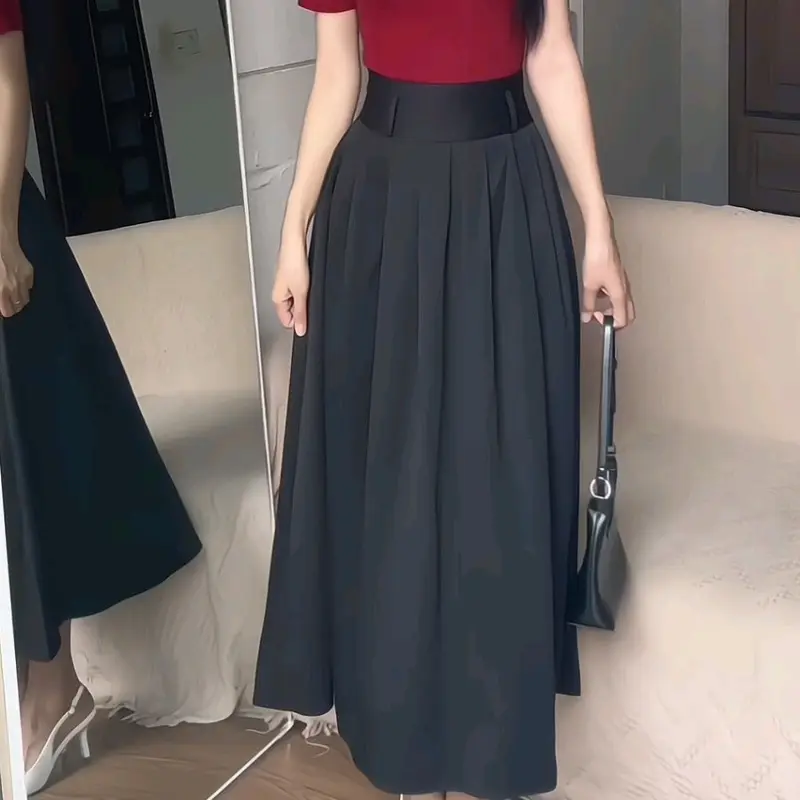 Chân váy xòe dáng dài 90cm,phong cách hàn quốc (có túi và không kèm đai) Nữ | BigBuy360 - bigbuy360.vn Chân váy xòe dáng dài 90cm,phong cách hàn quốc (có túi và không kèm đai) Nữ | BigBuy360 - bigbuy360.vn