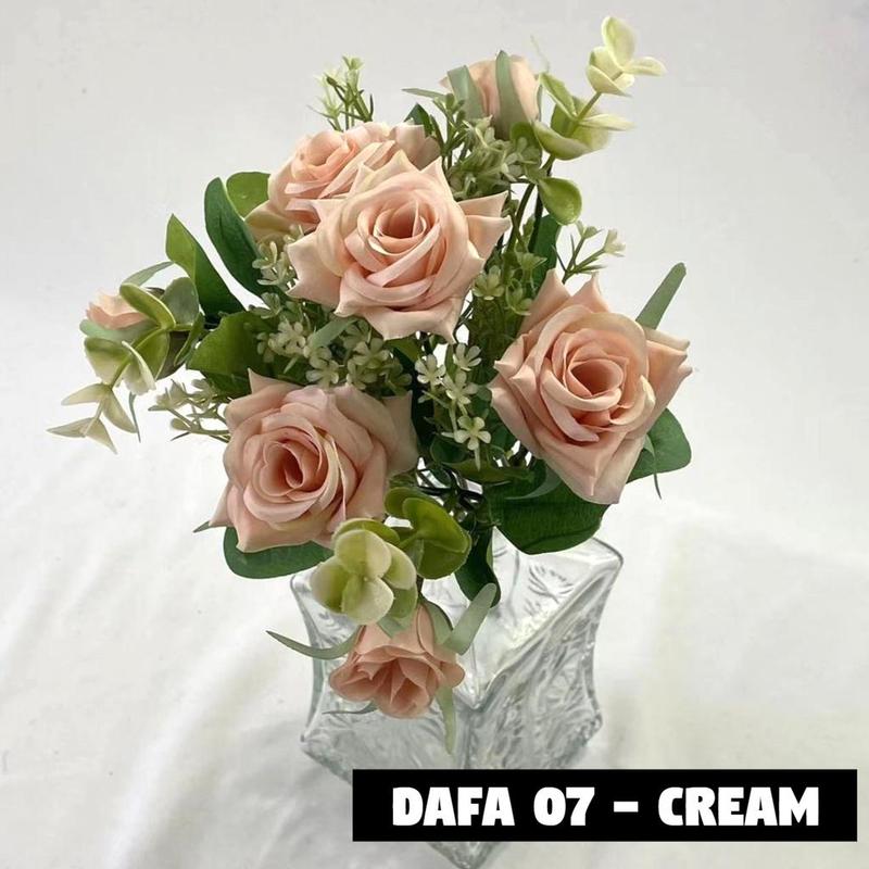 Product Introduction of [COD] BUYNOW - Bouquet bunga DAFA 07 7CBG Artifisial Dekorasi 18