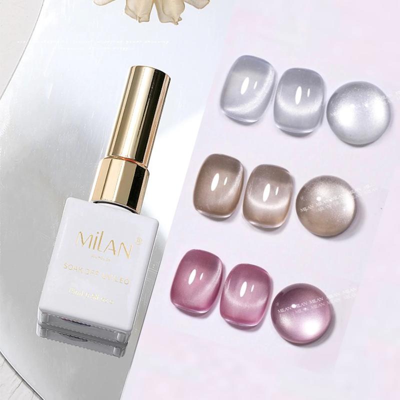 Mắt mèo ánh trăng hồng Milan chai lẻ siêu xinh làm nail cho nữ - Women sơn thạch
