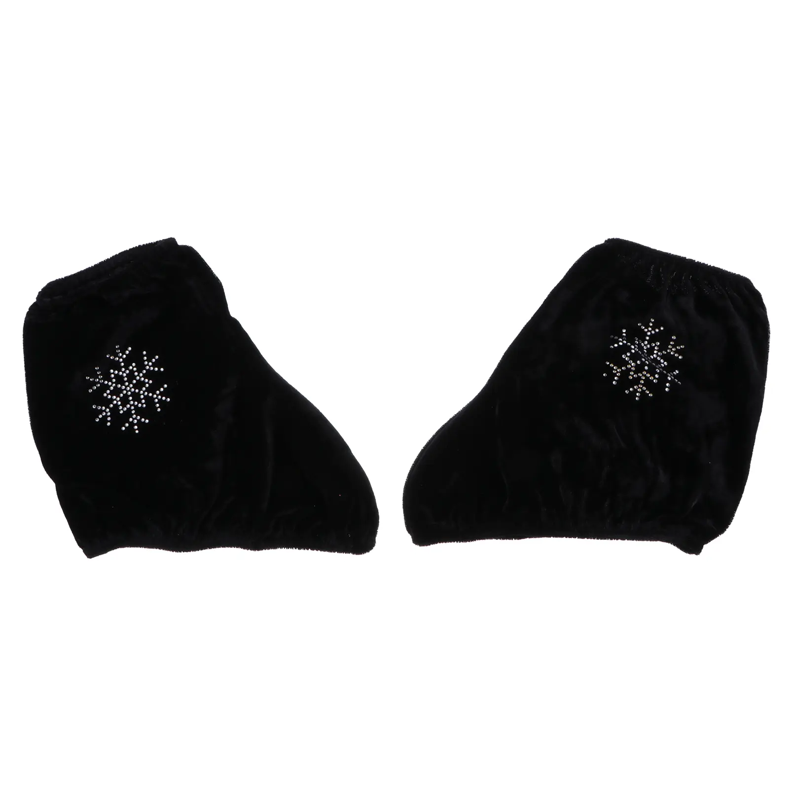 Skate Shoe Covers Ice Protectors Skating Accessory Figure Women's Miss Pattern Hockey Polyester Black