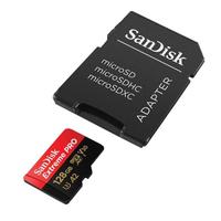 Gambar SanDisk Extreme Pro MicroSD, 200MB/s R, 90MB/s W 128GB, SD adaptor (SDSQXCD-128G-GN6MA) dari GGSTORESBY Kota Surabaya 2 Tokopedia